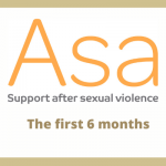 Asa logo with 'The first 6 months' written underneath